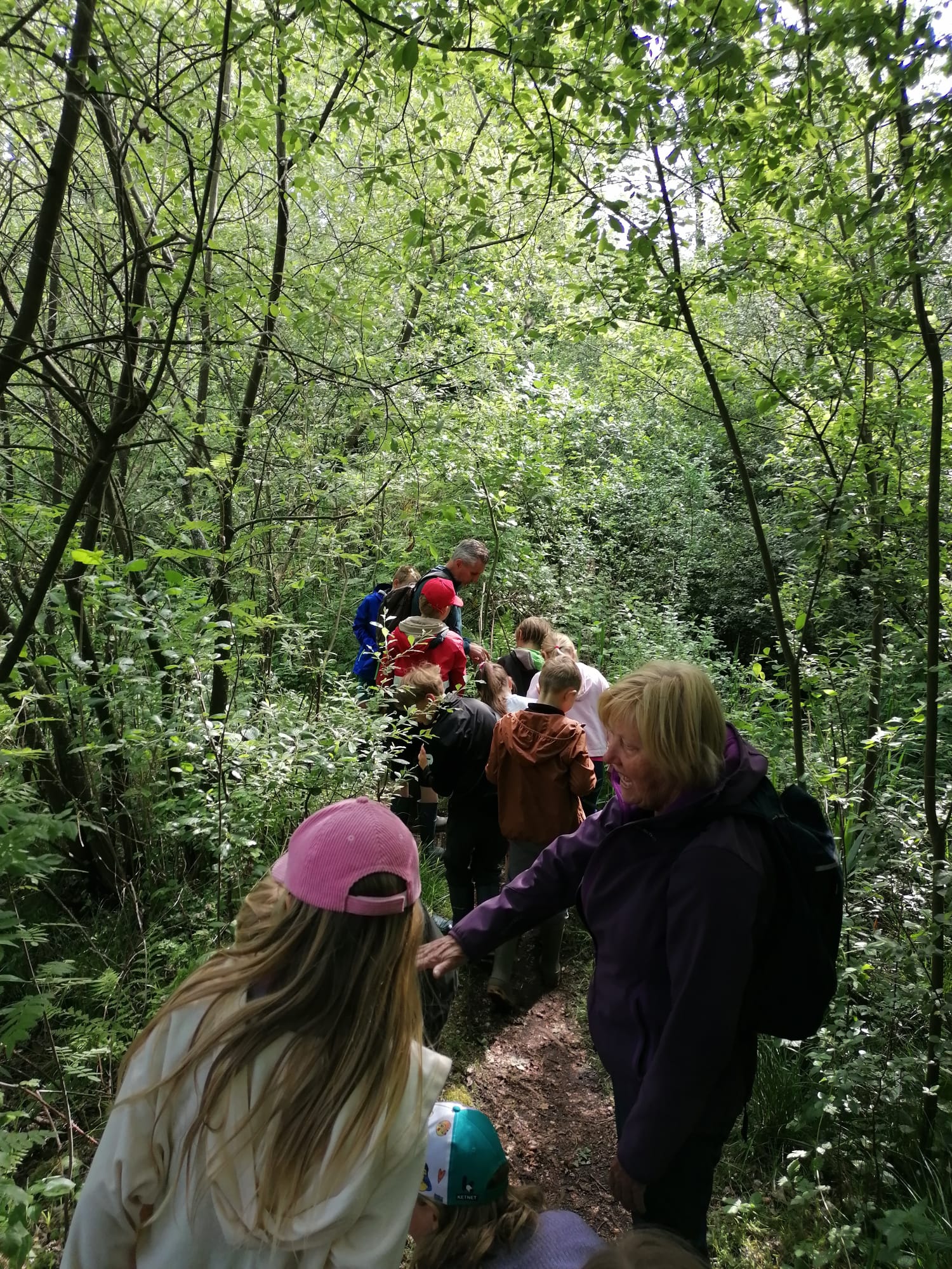 Naar het Griesbroek met de derdeklassers..🍃☘️